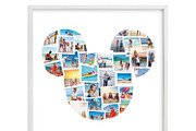 Mickey Photo Collage Template id35