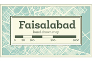 Faisalabad Pakistan City Map