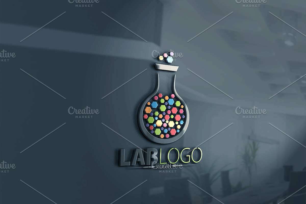Lab Logo in Logo Templates - product preview 8