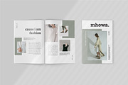 Mhowa - Fashion Lookbook Template