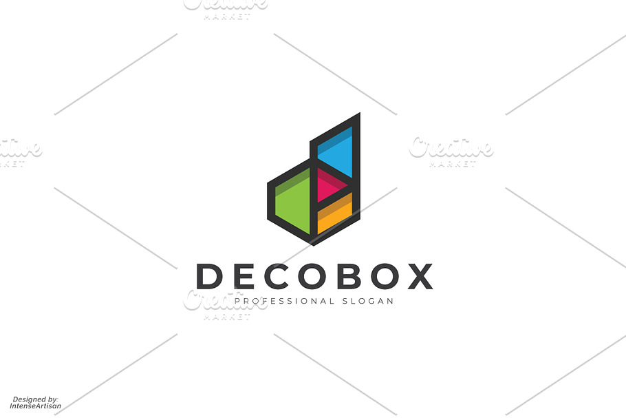 Decobox D Letter Logo