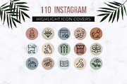 110 Instagram Story Highlight Icons
