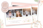 PSD Photo Session Card Template #28