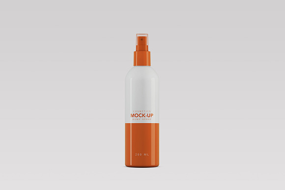 Cosmetics Packaging Mock-up - 200ml in Product Mockups - product preview 2