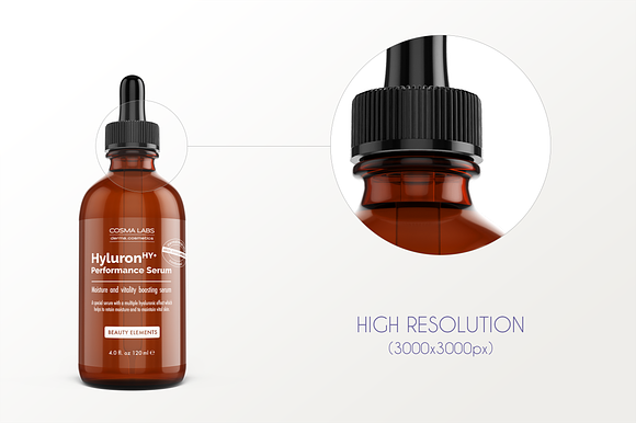 Dropper Bottle Mockup v 120ml-A Plus in Product Mockups - product preview 7