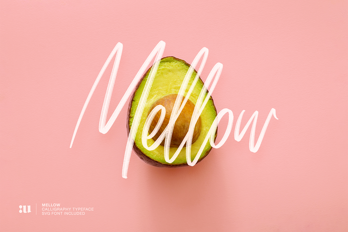Mellow - Brush & SVG Font in Script Fonts - product preview 8