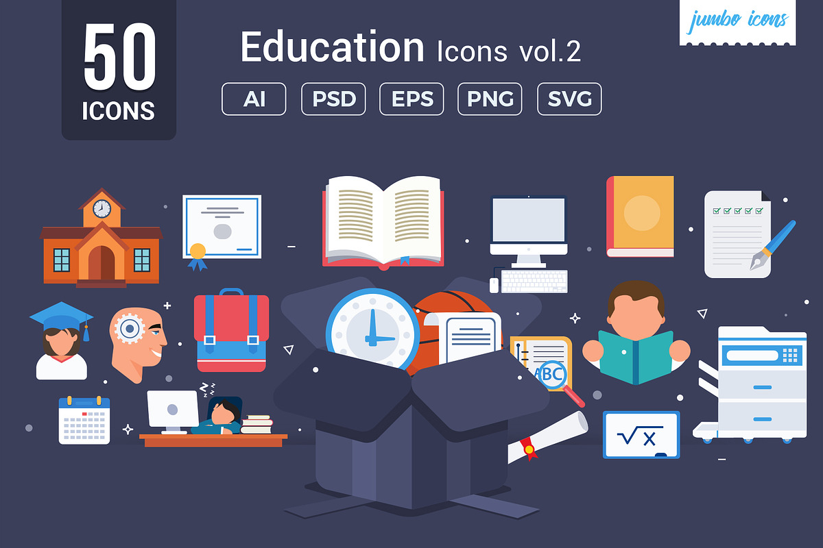 Education Vector Icons V2 in Icons - product preview 8
