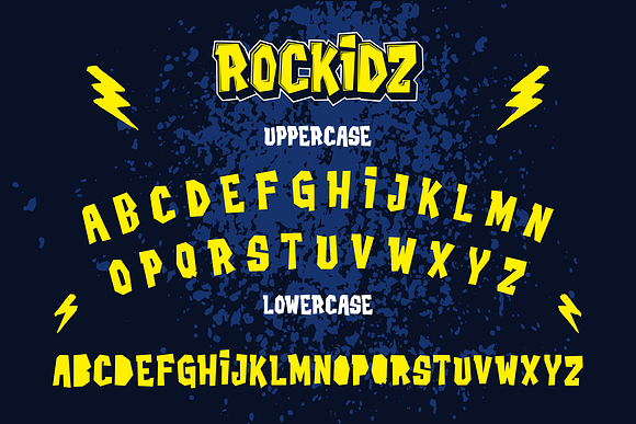 Rockidz in Display Fonts - product preview 1