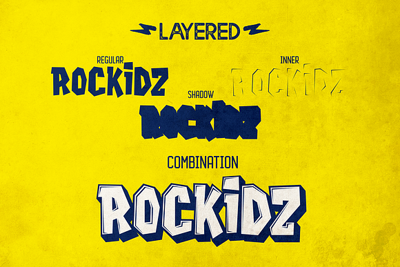 Rockidz in Display Fonts - product preview 2