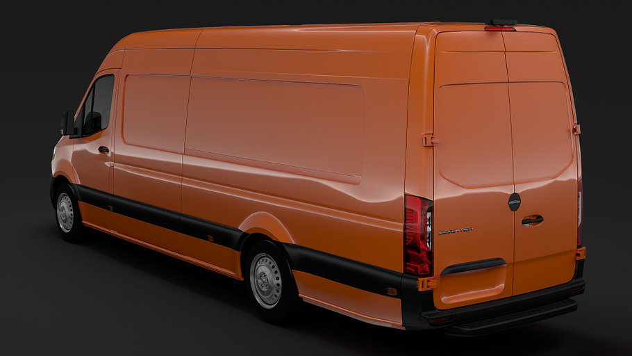 Freightliner Sprinter Panel Van L4H2 in Vehicles - product preview 6
