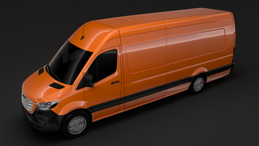 Freightliner Sprinter Panel Van L4H2 in Vehicles - product preview 9