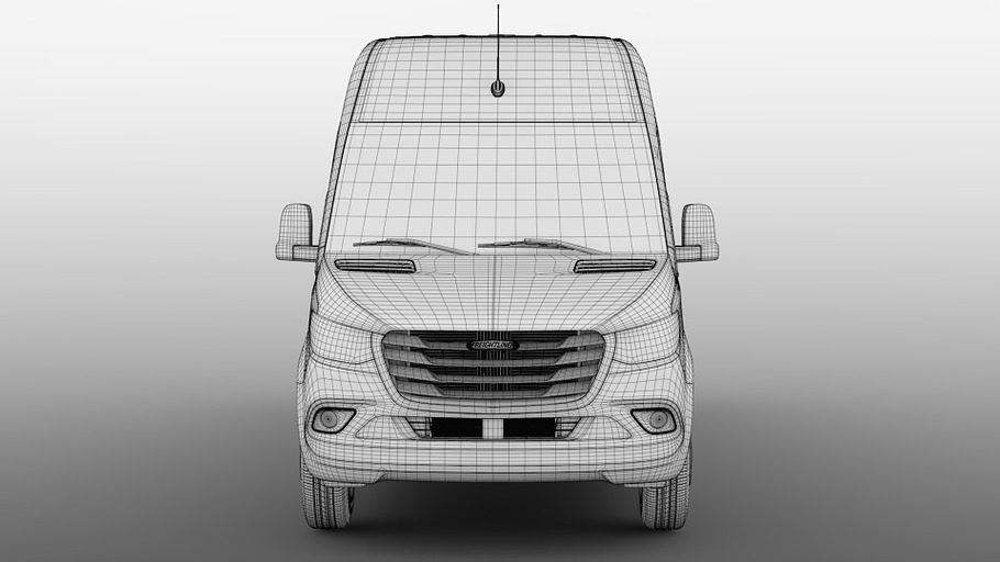 Freightliner Sprinter Panel Van L4H2 in Vehicles - product preview 18