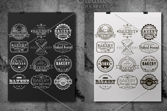 39 Coffee,Tea and Bakery logo bundle in Logo Templates - product preview 5