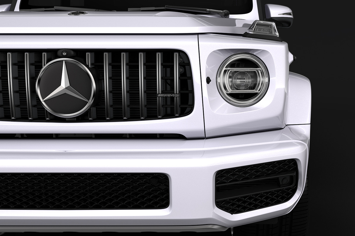 Mercedes AMG G 63 W463 2019 Limousin in Vehicles - product preview 8