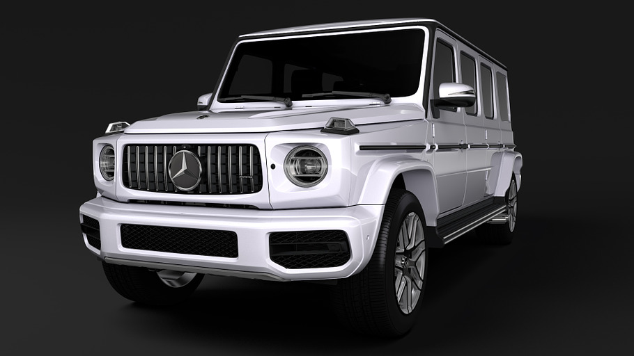 Mercedes AMG G 63 W463 2019 Limousin in Vehicles - product preview 6
