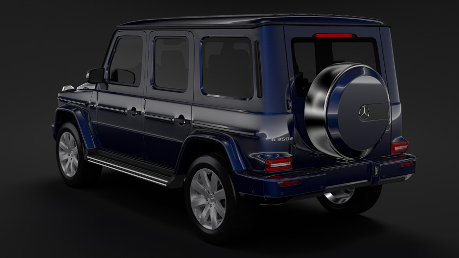 Mercedes Benz G 350d W464 2019 in Vehicles - product preview 3