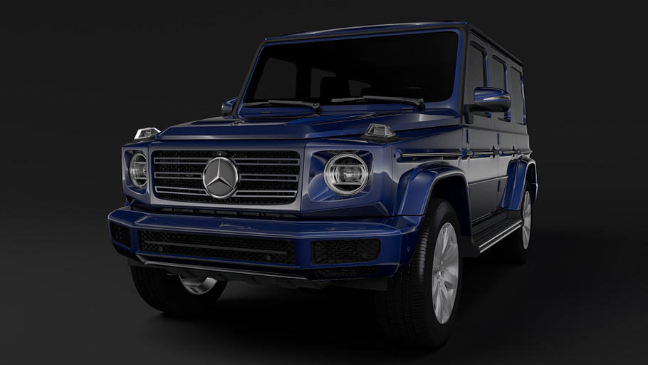 Mercedes Benz G 350d W464 2019 in Vehicles - product preview 7