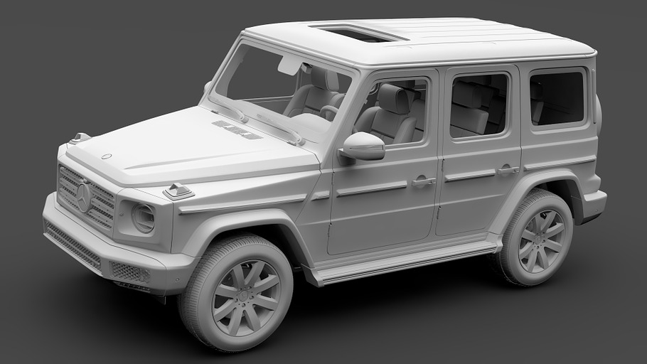 Mercedes Benz G 350d W464 2019 in Vehicles - product preview 10