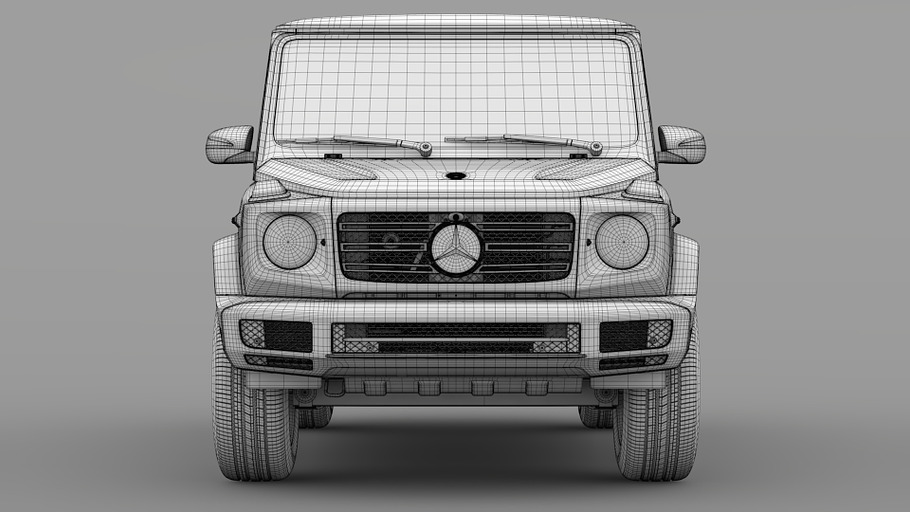 Mercedes Benz G 350d W464 2019 in Vehicles - product preview 18