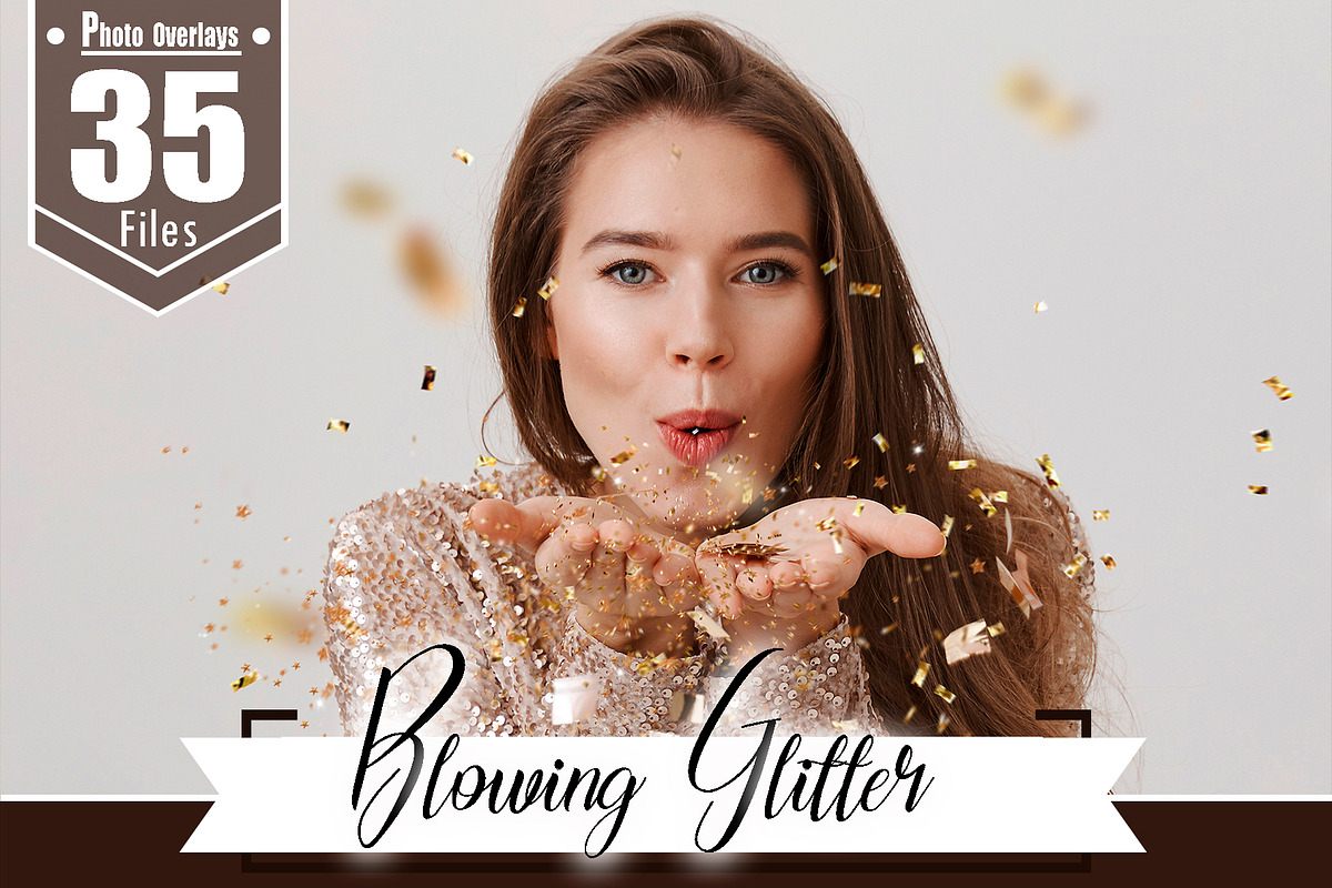 35 Glitter Effect Photo Overlays in Add-Ons - product preview 8