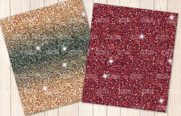 Fall dragons glitter collection in Textures - product preview 3