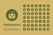 49 halloween icons