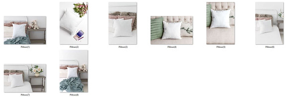 Pillows (8 Styled Stock Images) in Print Mockups - product preview 1