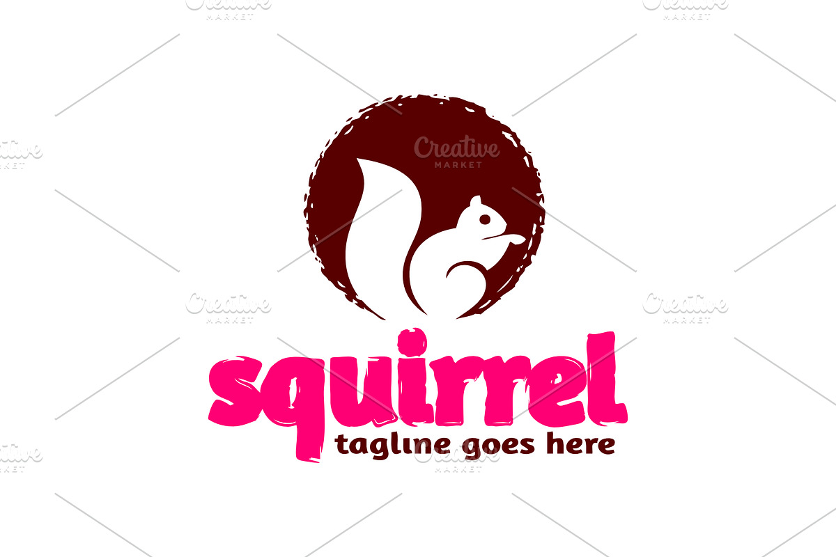 White Squirrel in Logo Templates - product preview 8