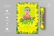 Summer Tropical Party Flyer