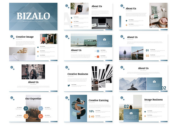 Bizalo - Keynote Template in Keynote Templates - product preview 1