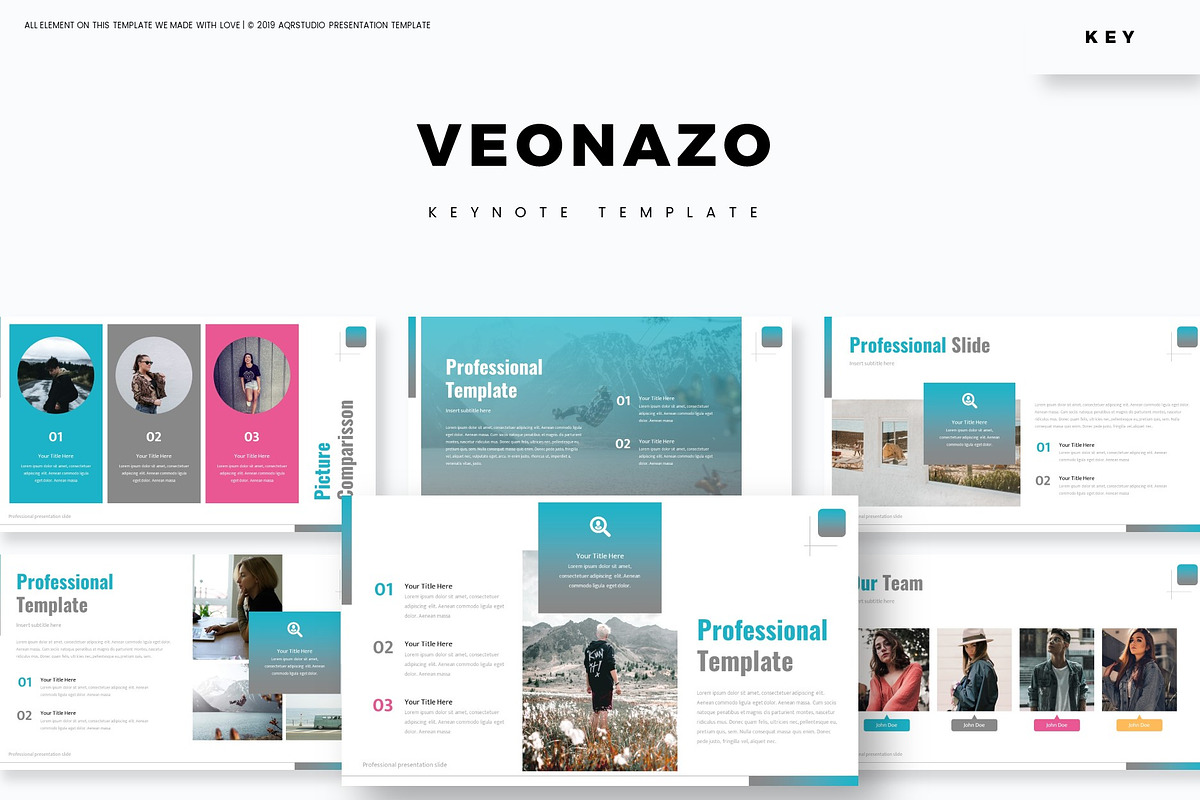 Veonazo - Keynote Template in Keynote Templates - product preview 8