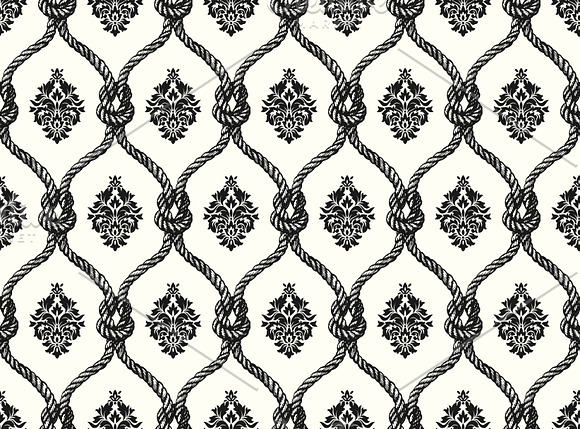 Seamless Nautical Patterns in Patterns - product preview 2