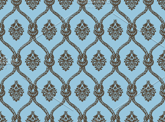 Seamless Nautical Patterns in Patterns - product preview 3