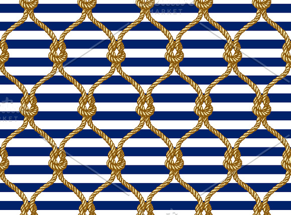Seamless Nautical Patterns in Patterns - product preview 6