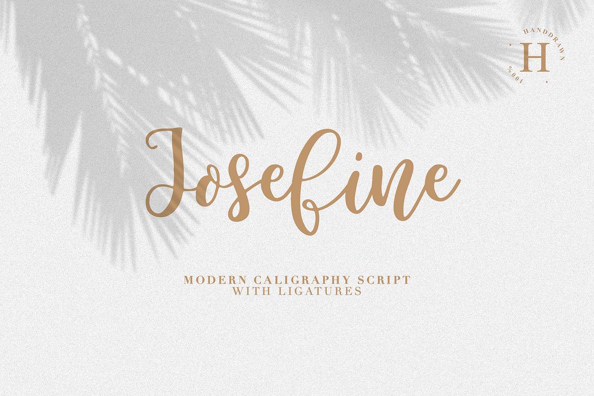 JOSEFINE SALE -90% in Script Fonts - product preview 8
