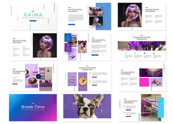 Gaima - Keynote Template in Keynote Templates - product preview 1