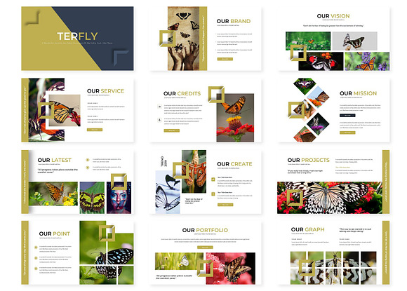 Butterfly - Keynote Template in Keynote Templates - product preview 1