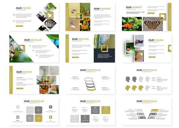 Butterfly - Keynote Template in Keynote Templates - product preview 2