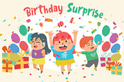Birthday Surprise - Illustration