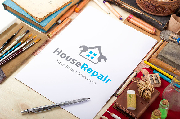 House Repair Logo in Logo Templates - product preview 1