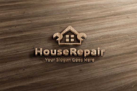 House Repair Logo in Logo Templates - product preview 2
