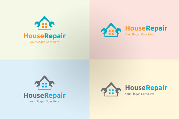 House Repair Logo in Logo Templates - product preview 3