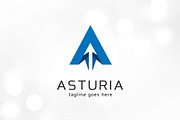 Letter A Logo - Asturia