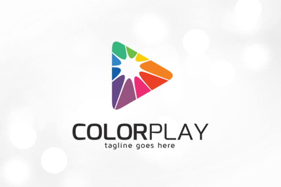 Color Play Logo Template in Logo Templates - product preview 8