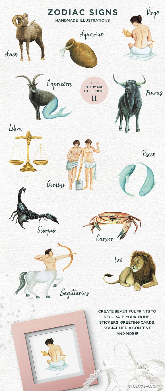 The Astrology and Universe KIT in Illustrations - product preview 1