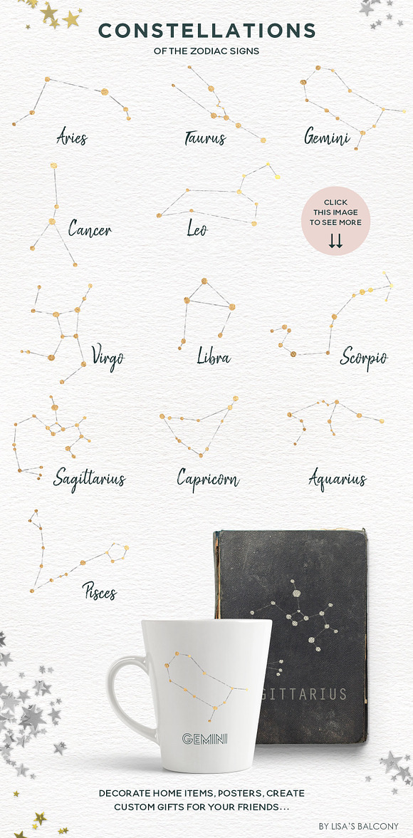 The Astrology and Universe KIT in Illustrations - product preview 3