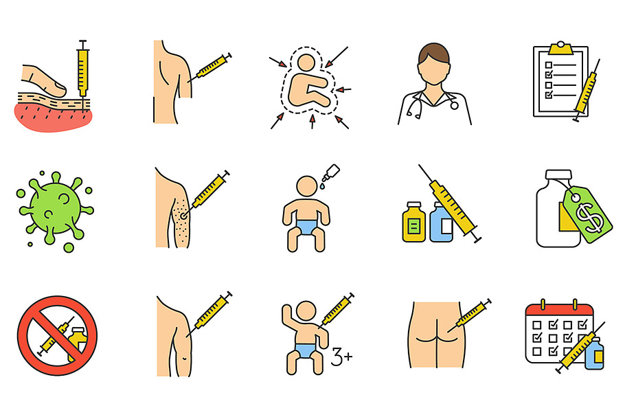 Vaccination and immunization icon in Icons - product preview 8