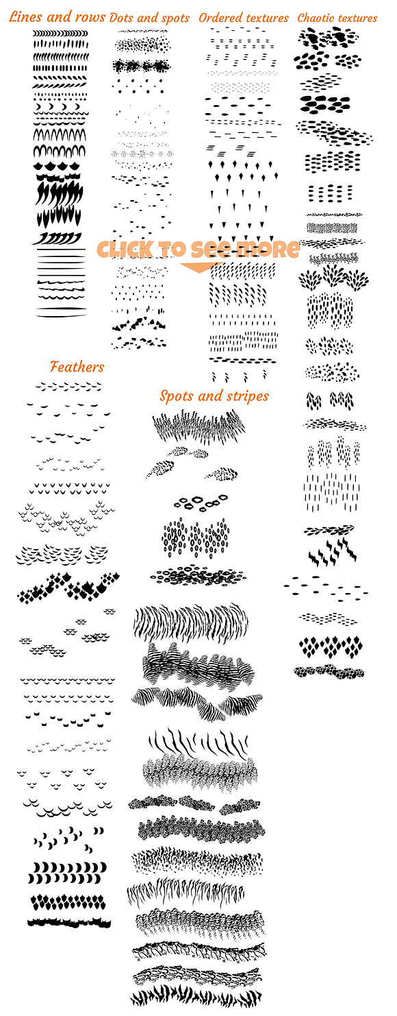 Animalistic Pack AI vector brushes in Add-Ons - product preview 4