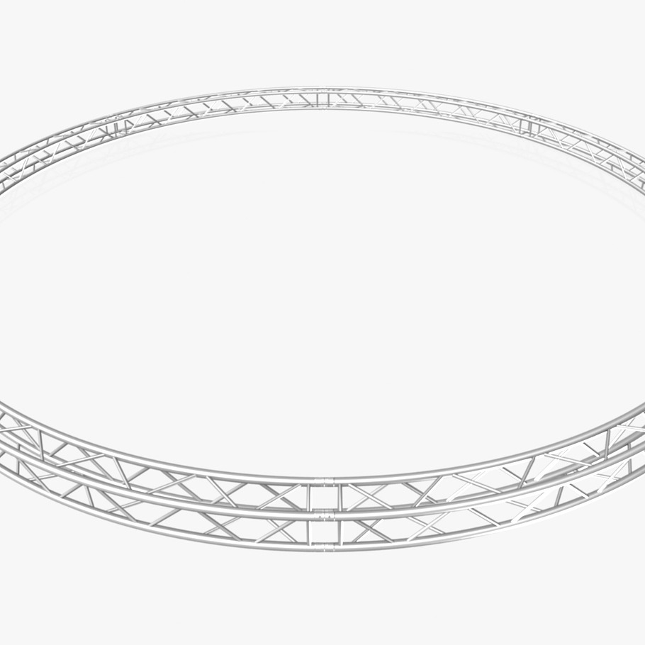 Circle Square Truss Diameter 800cm in Appliances - product preview 1
