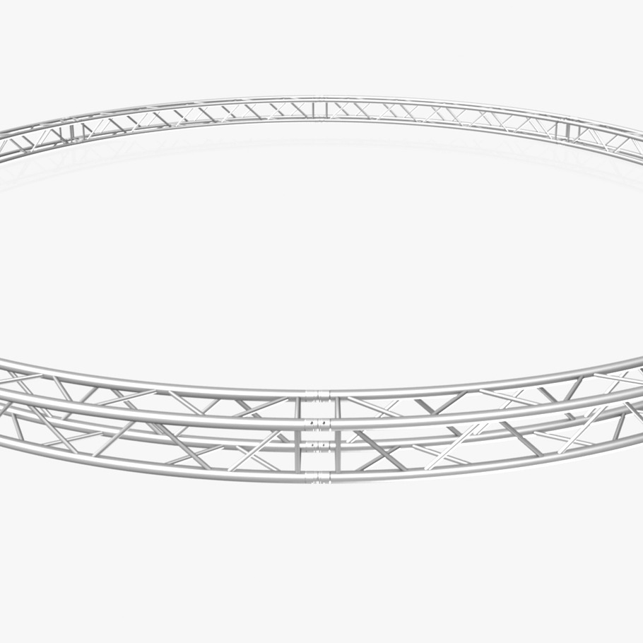 Circle Square Truss Diameter 800cm in Appliances - product preview 3